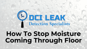 Moisture Coming Through Concrete Floor