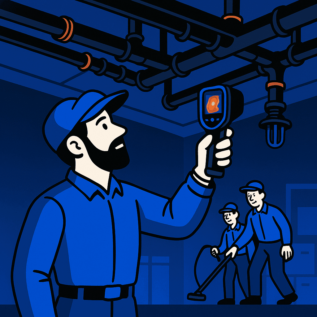 commercial water leak detection services
