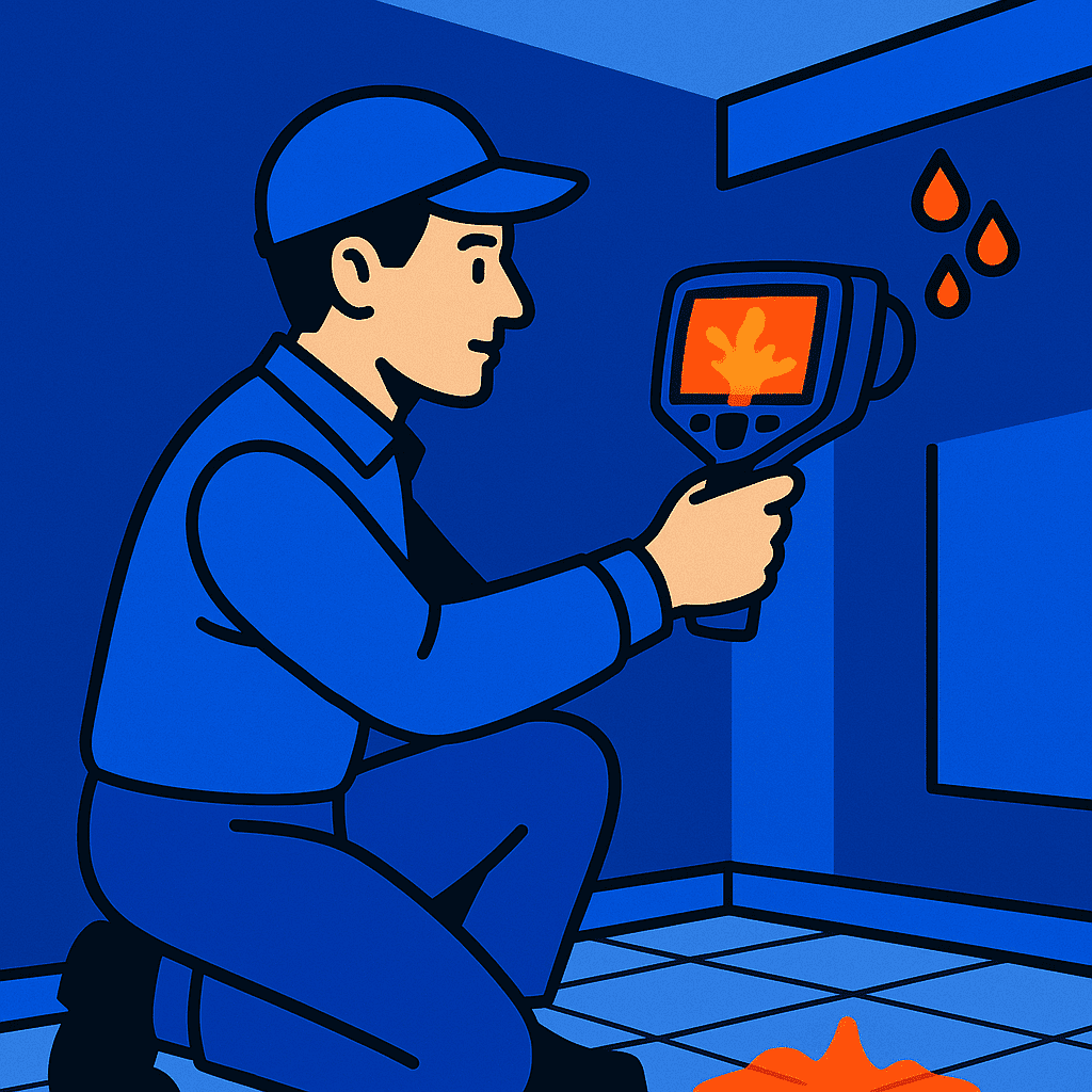 thermal imaging camera water leak detection specialist