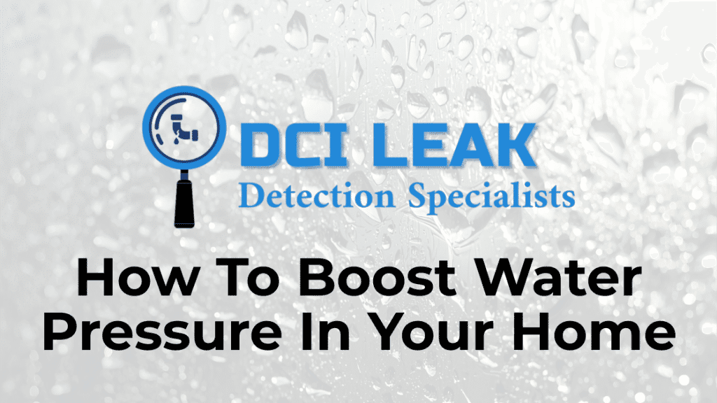 How To Boost Water Pressure At Home