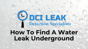 How To Find A Water Leak Underground