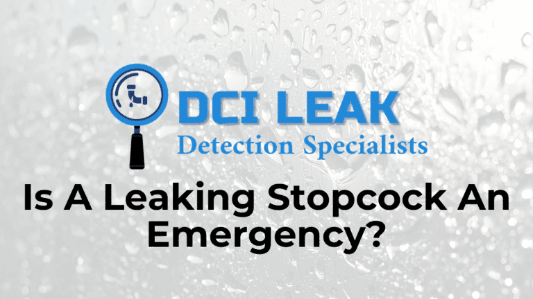 Is A Leaking Stopcock An Emergency?