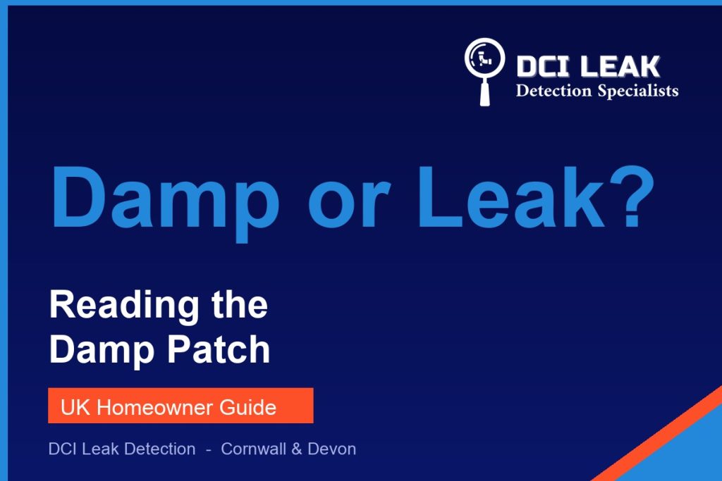 Guide to telling a leak from damp on a wall