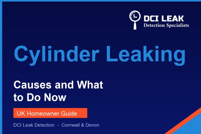 Hot water cylinder leaking - causes and what to do - DCI Leak Detection