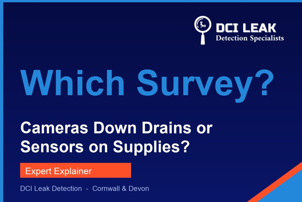 cctv drain survey — DCI Leak Detection guide