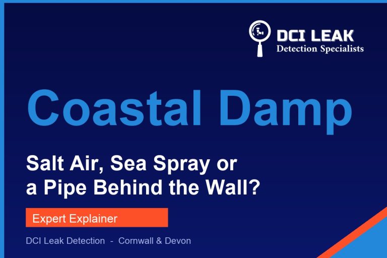 salt damp coastal homes — DCI Leak Detection guide