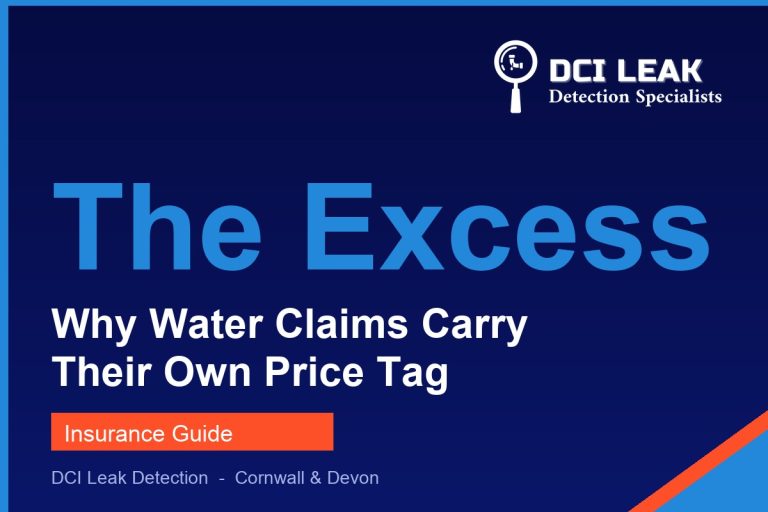 escape of water excess — DCI Leak Detection guide