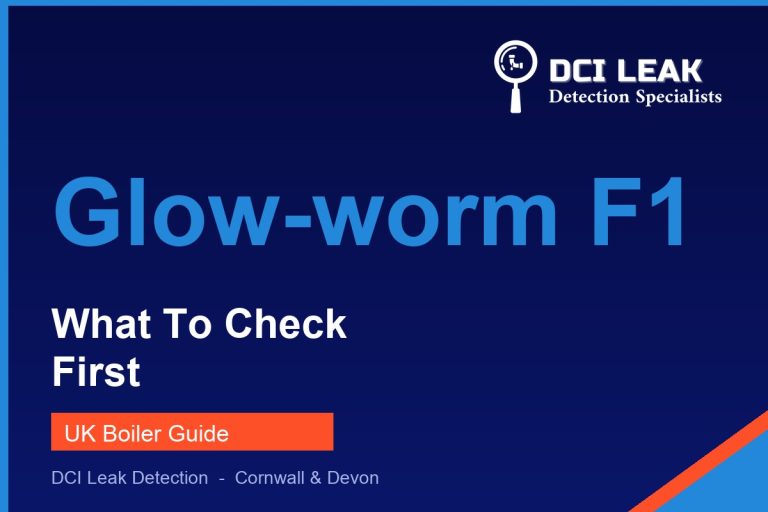 glow worm f1 guide from DCI Leak Detection