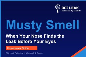 musty smell damp — DCI Leak Detection guide