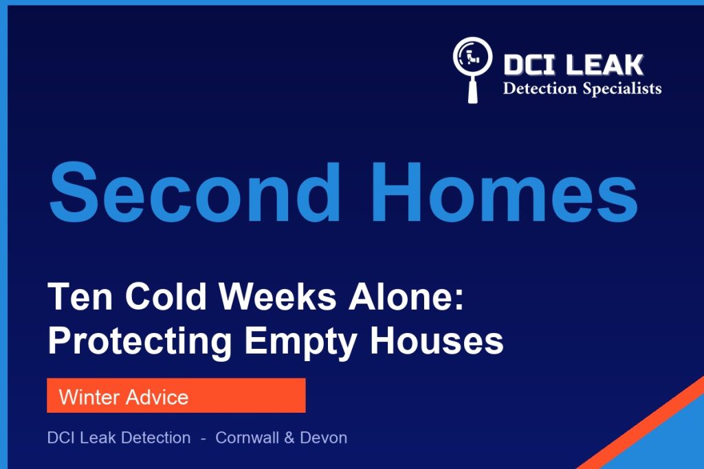 second home winter leaks — DCI Leak Detection guide