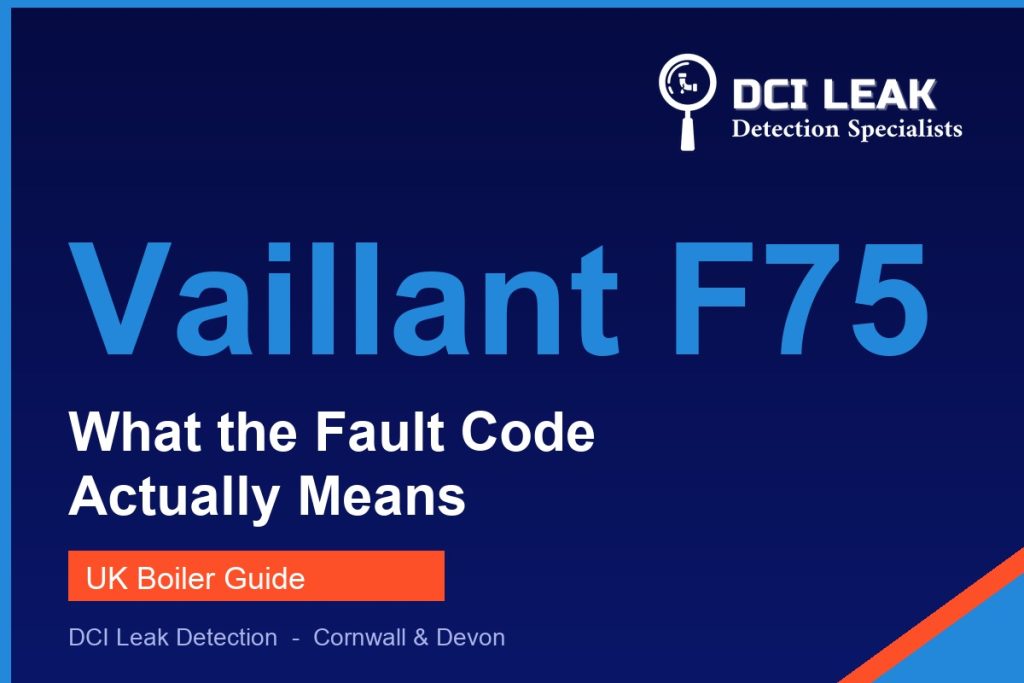 vaillant f75 guide from DCI Leak Detection