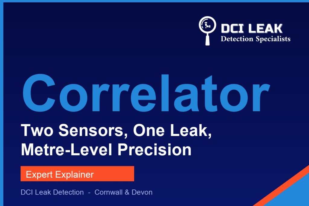 leak correlator — DCI Leak Detection guide