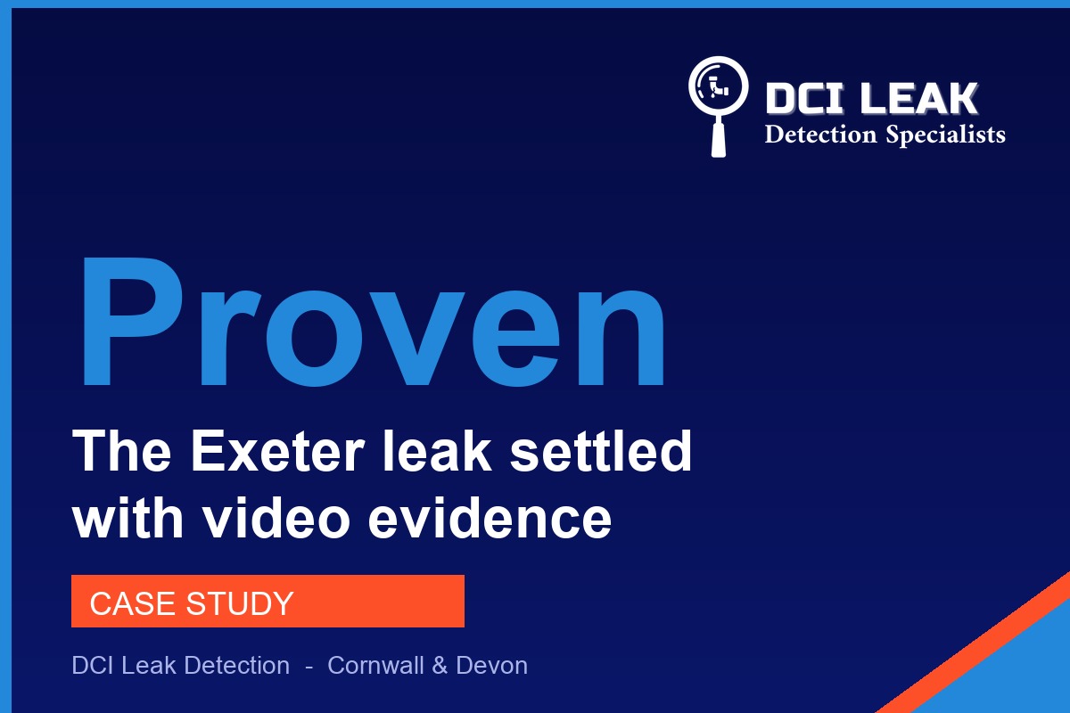 Proving a Hidden Leak in an Exeter Home